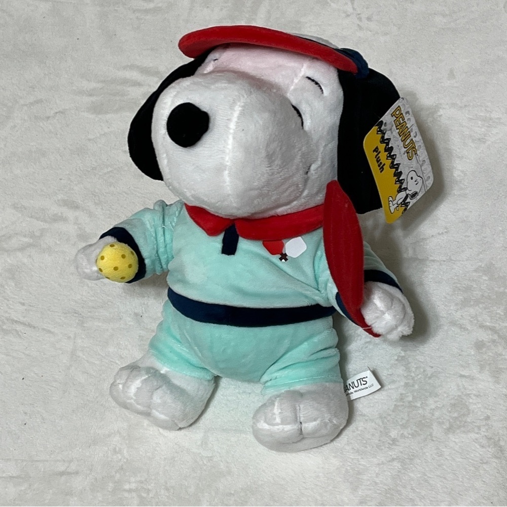 Peanuts Snoopy Pickleball Plush 2024 One Size - Picture 4 of 4